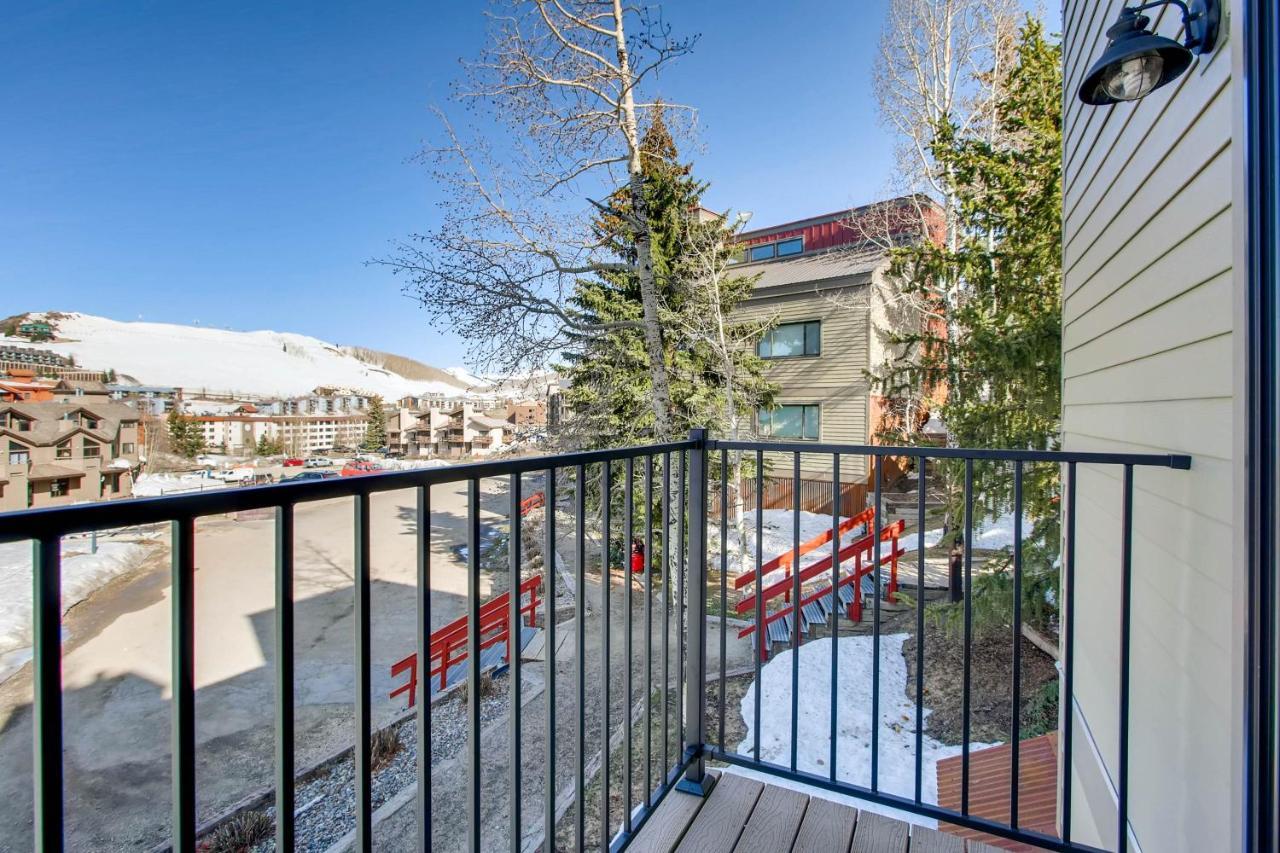 Ski-In Ski-Out Studio Private Balcony & Fireplace Condo Crested Butte Exteriér fotografie